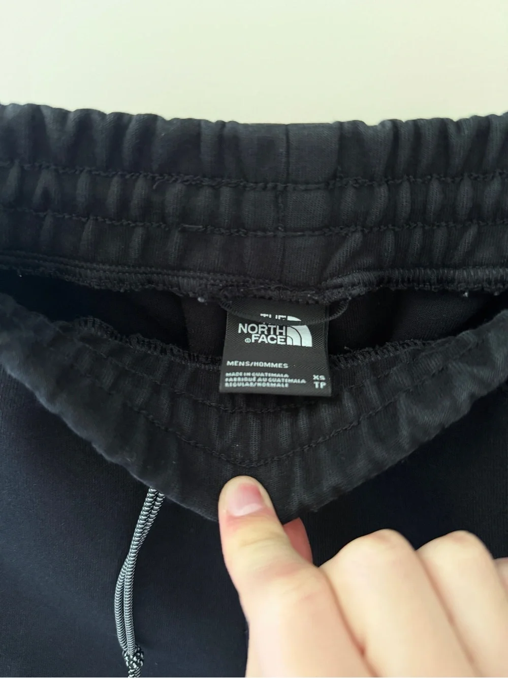 The North Face Denali Black Joggers Size XS